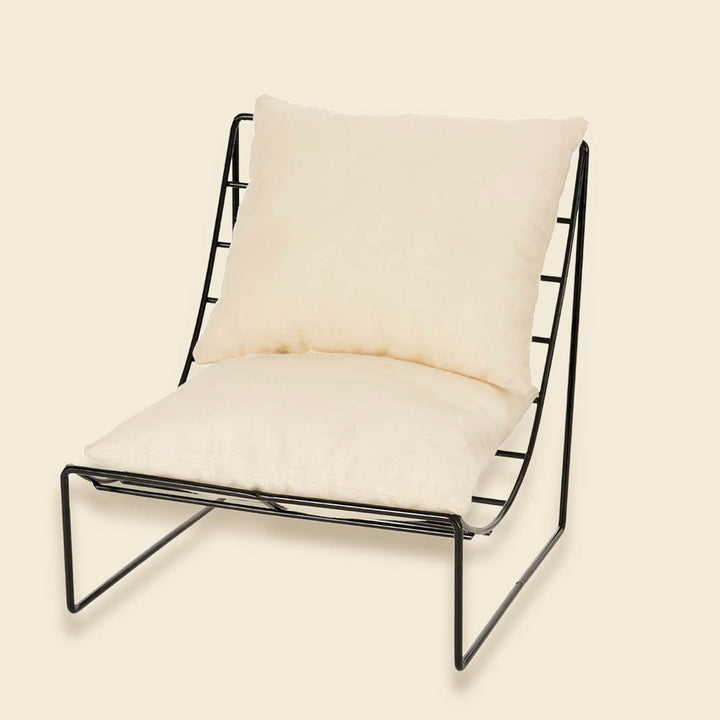 Fauteuil en métal pour poupée