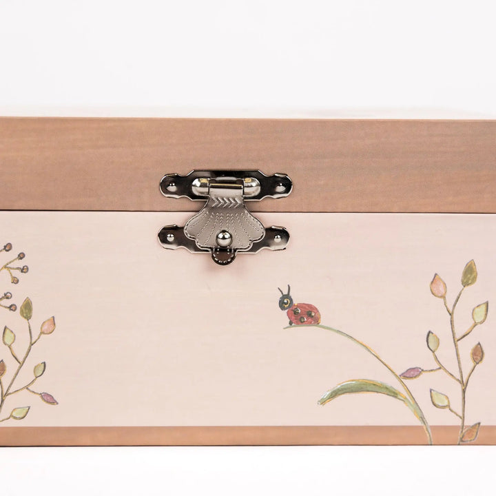 MUSICAL JEWELRY BOX RABBIT & LADYBUG