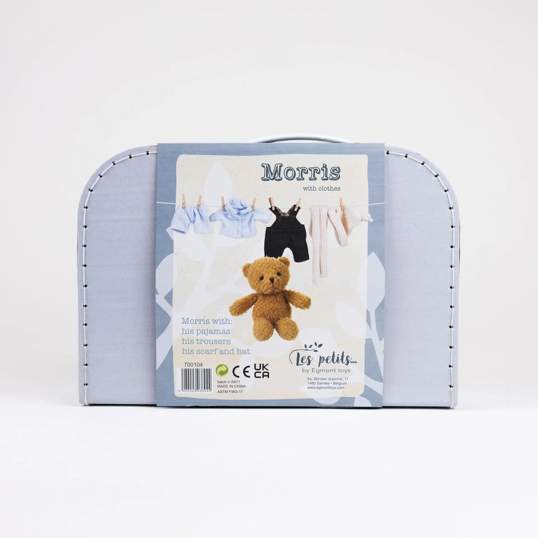 MORRIS WITH CLOTHES IN A CASE