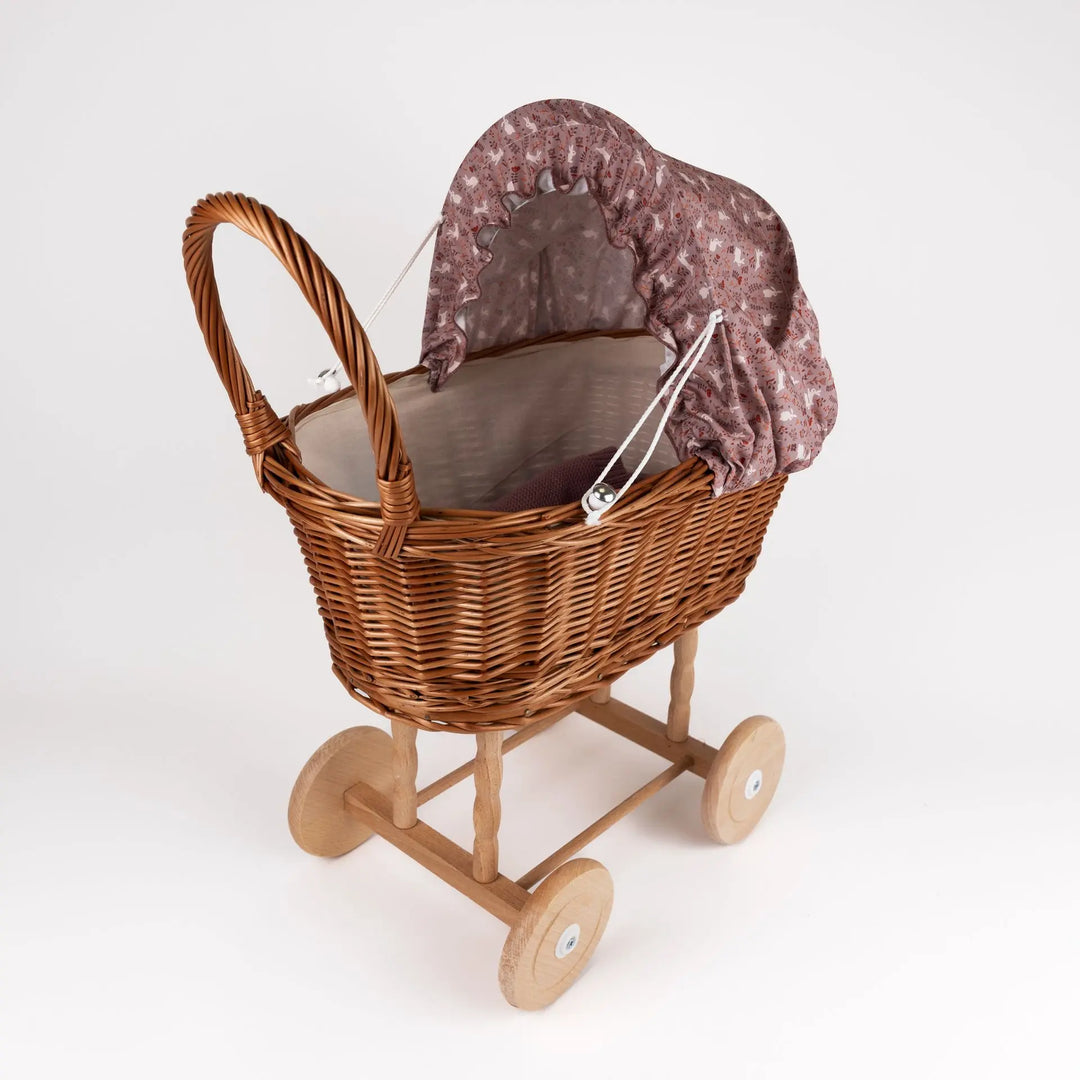 WICKER PRAM RABBIT