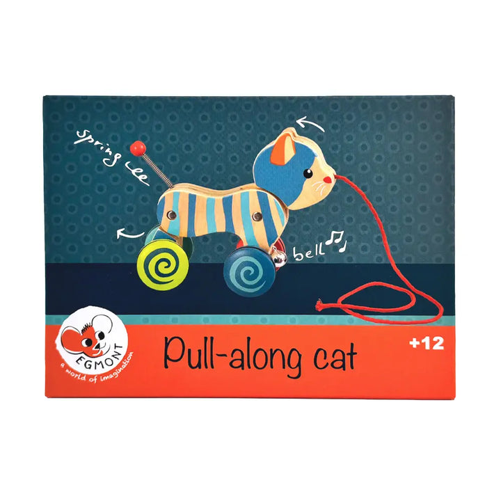 PULL-ALONG CAT