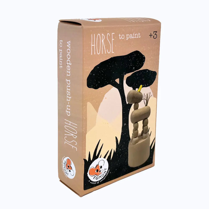 WOODEN HORSE PUSH-UP TO PAINT