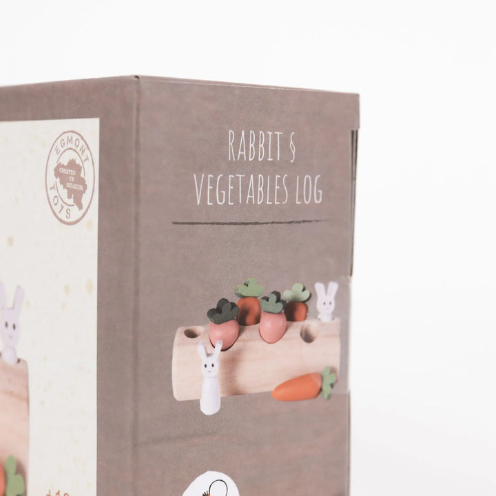 RABBIT AND VEGETABLES LOG