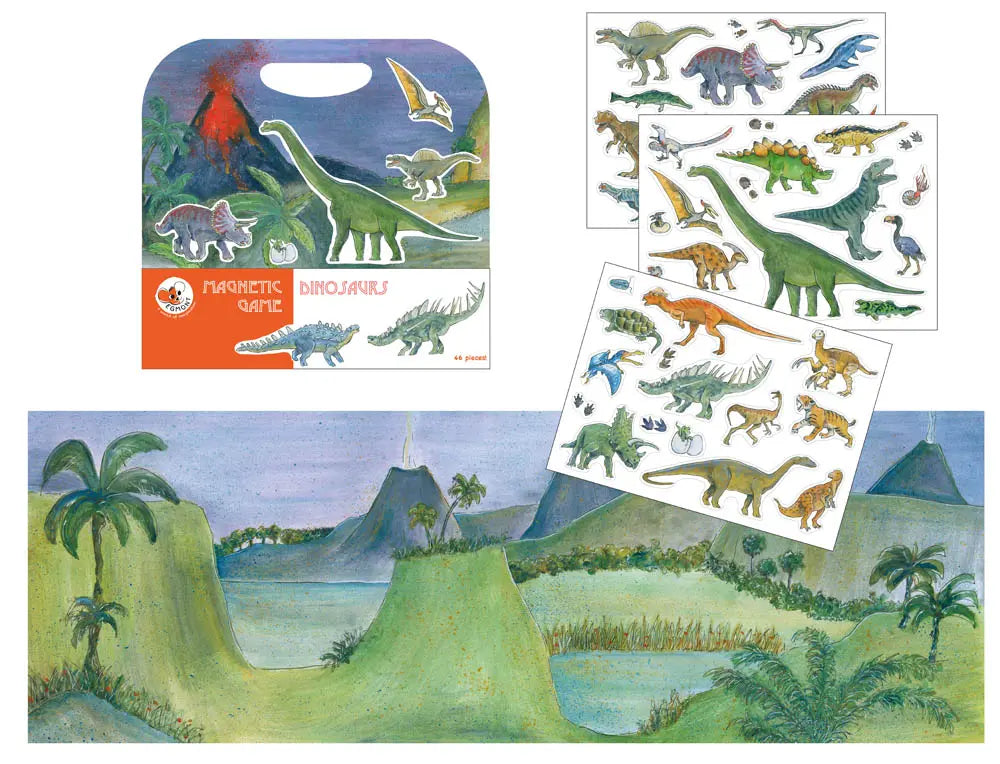 MAGNETIC GAME DINOSAUR