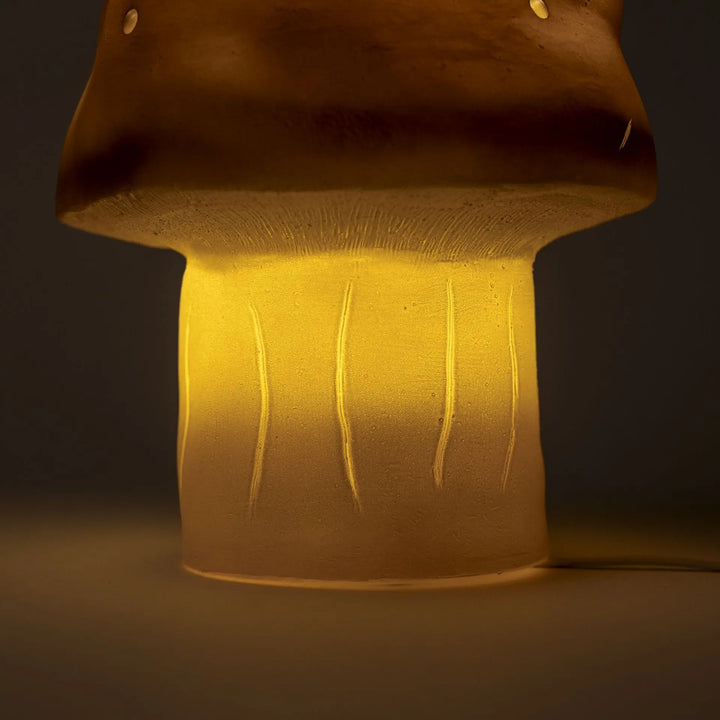 LAMP SMALL MUSHROOM CHOCOLATE
