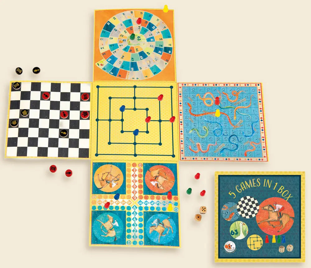 5 GAMES IN 1 BOX