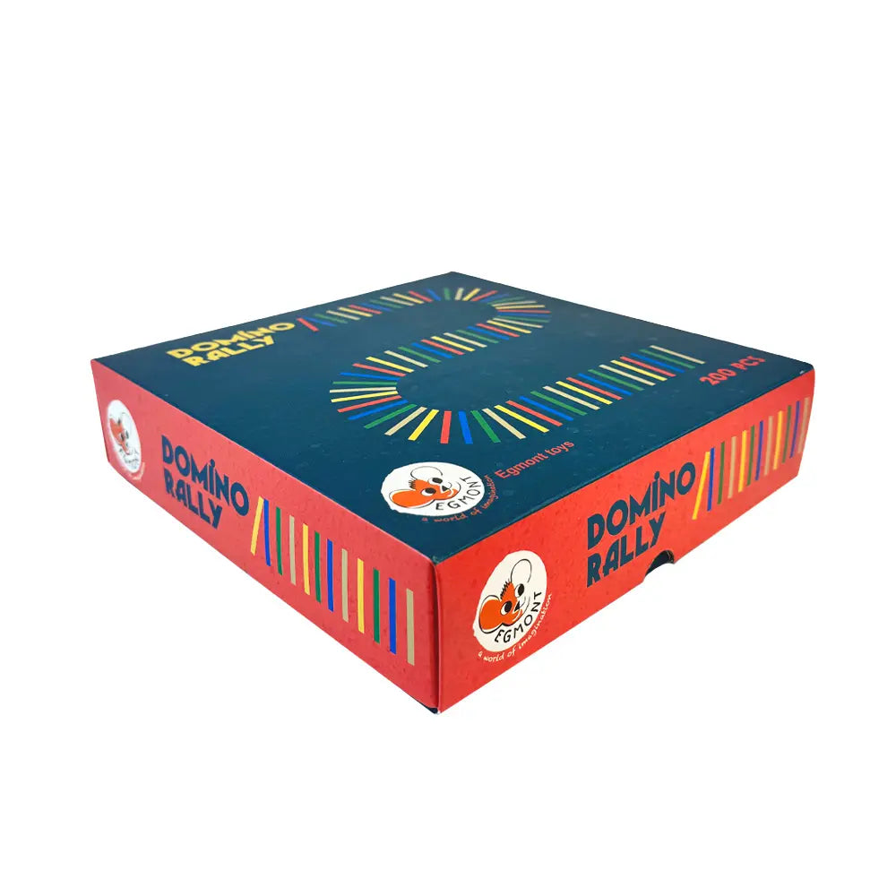Domino rally | 200 wooden tiles | Egmont Toys
