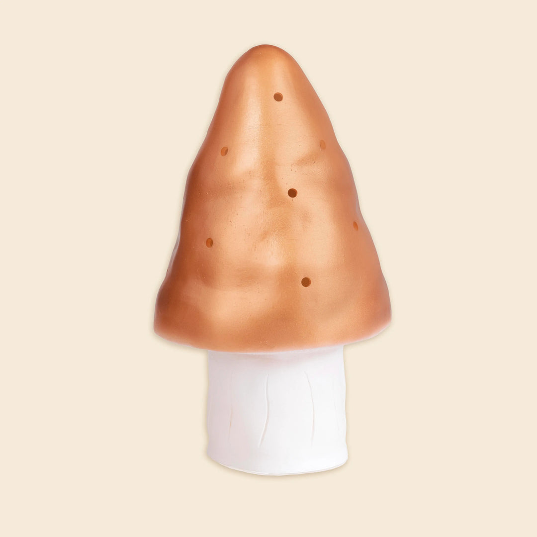LAMP SMALL MUSHROOM COPPER