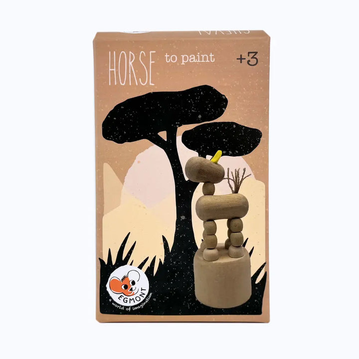 WOODEN HORSE PUSH-UP TO PAINT