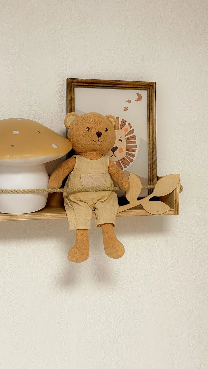 SHELF WITH LEAF