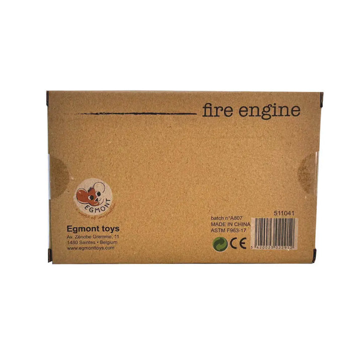 WOODEN FIRE ENGINE
