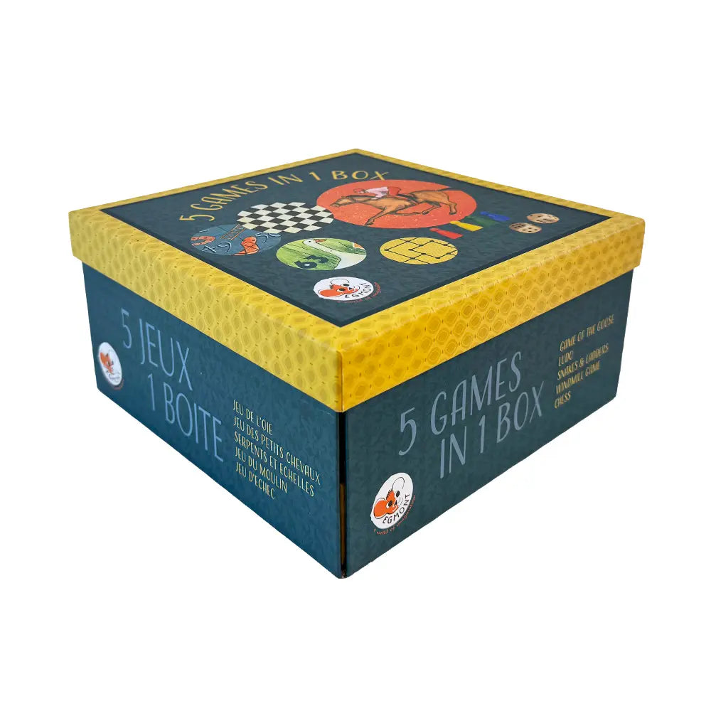 5 GAMES IN 1 BOX