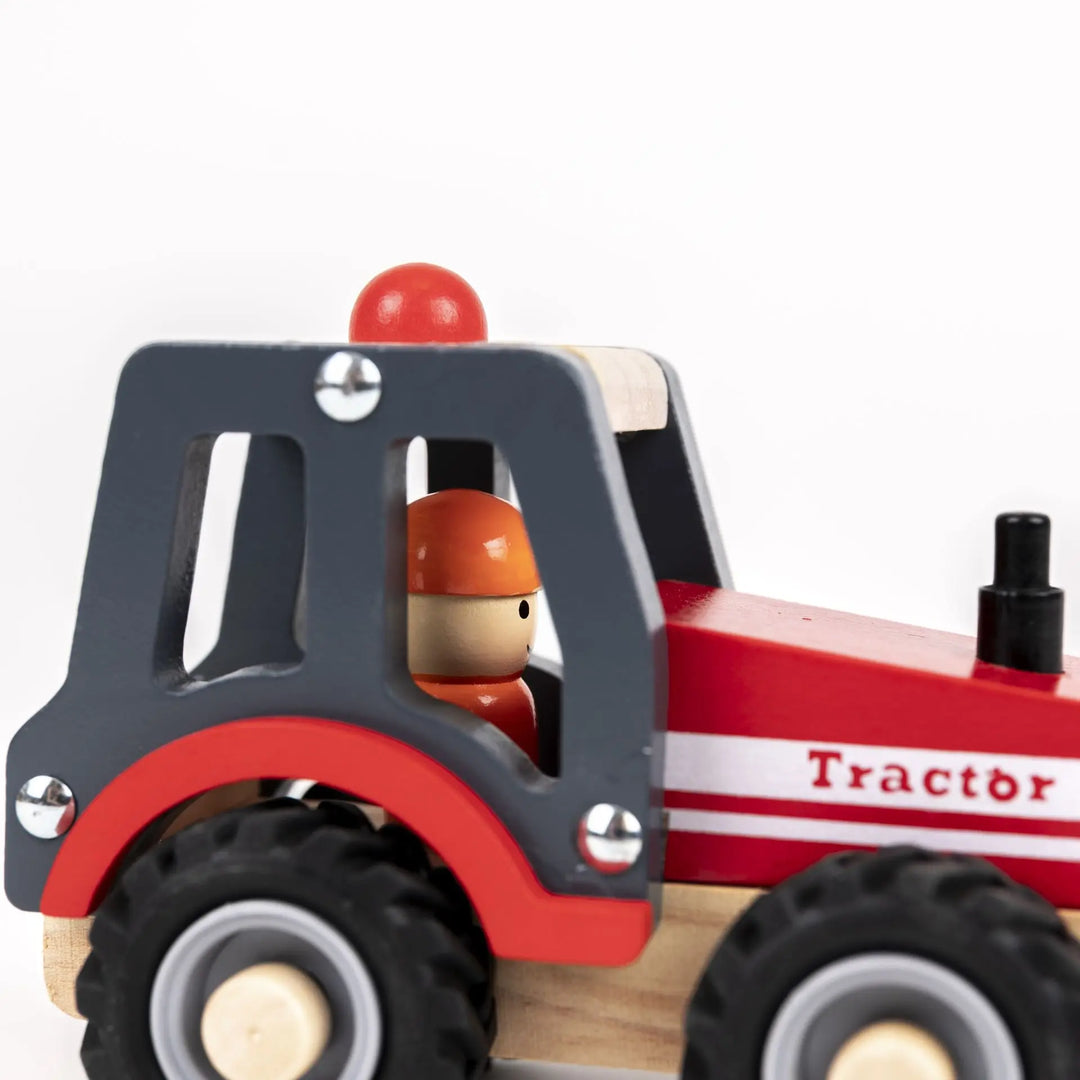 WOODEN TRACTOR