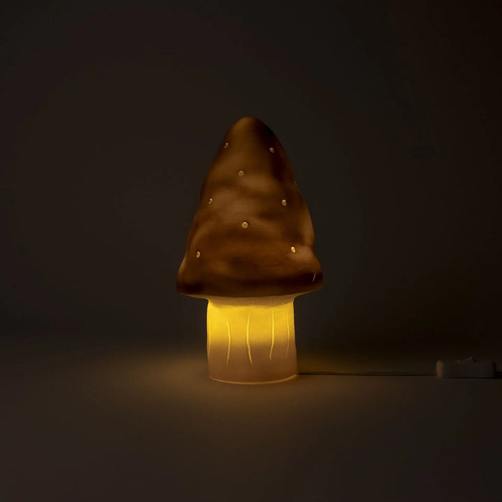 LAMP SMALL MUSHROOM CHOCOLATE