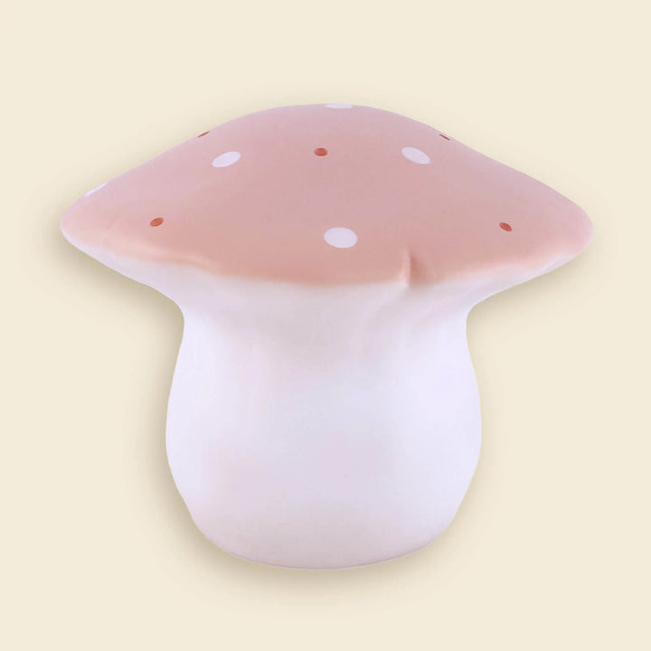 LAMP MUSHROOM MEDIUM VINTAGE PINK