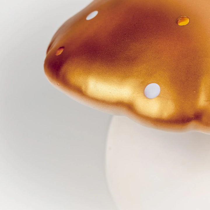 LAMP LARGE MUSHROOM COPPER