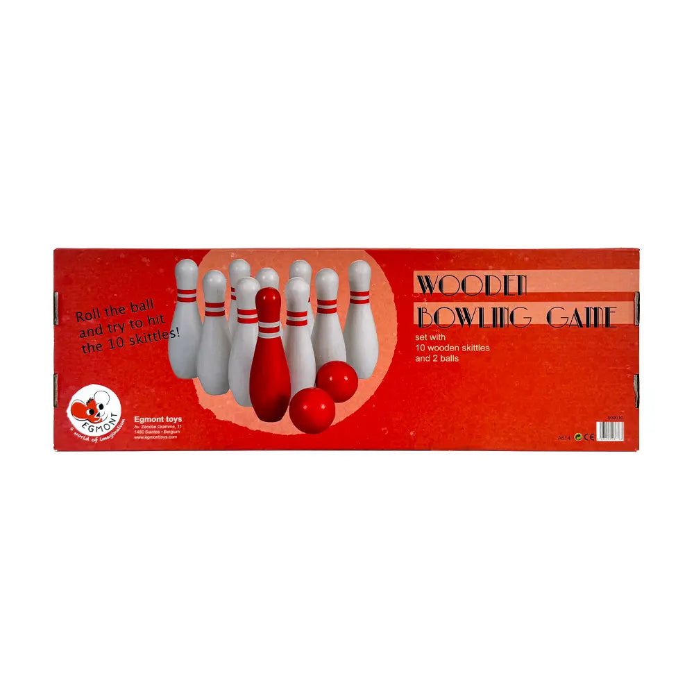 WOODEN BOWLING GAME