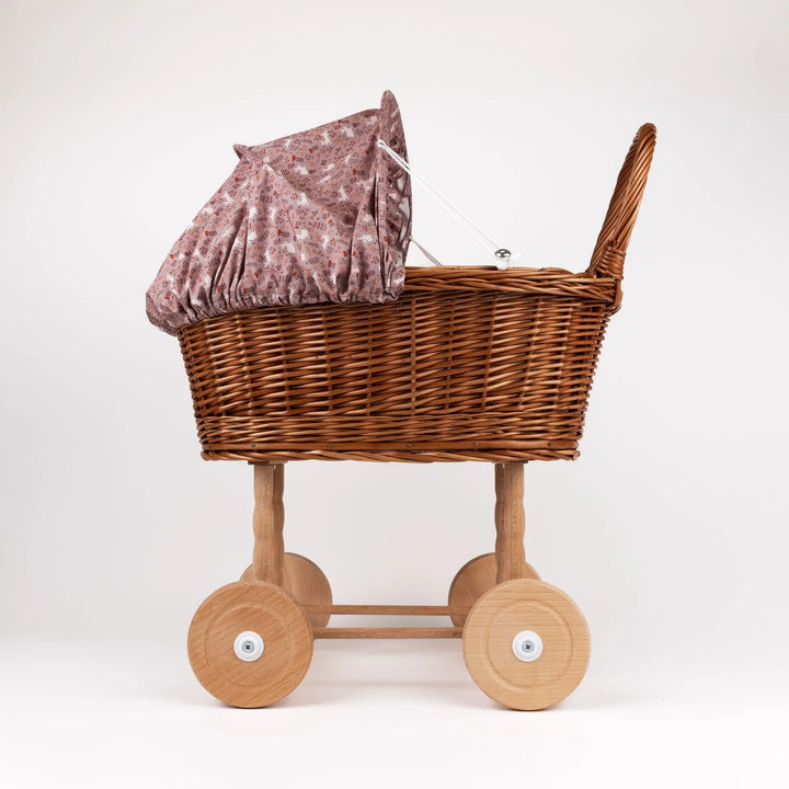WICKER PRAM RABBIT