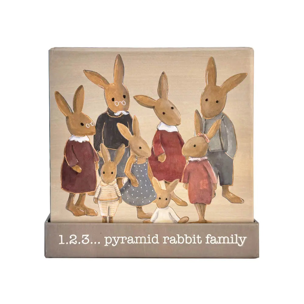 PYRAMID 123 RABBIT FAMILY