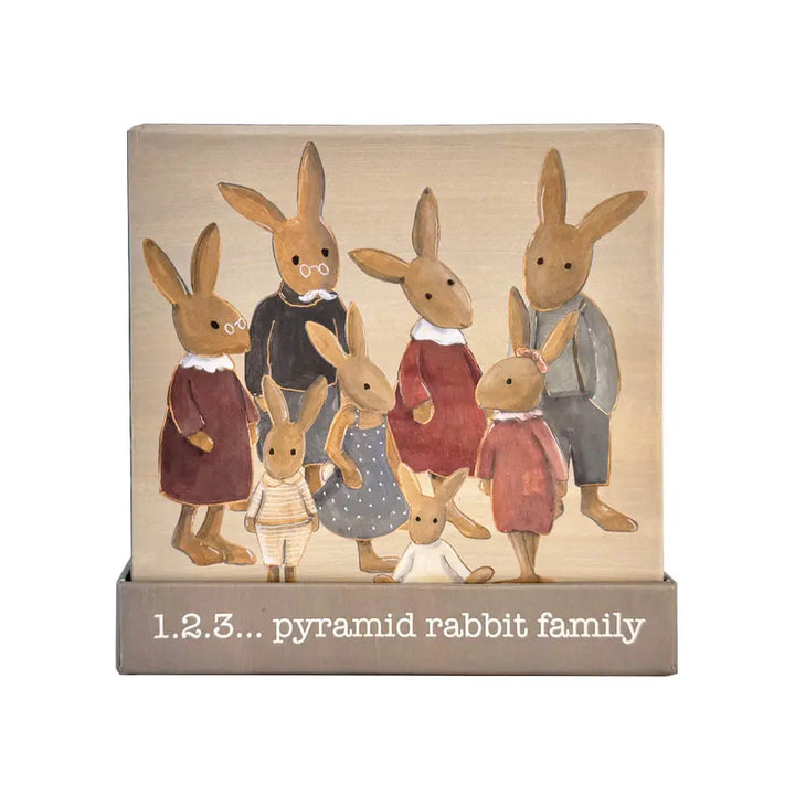 PYRAMID 123 RABBIT FAMILY