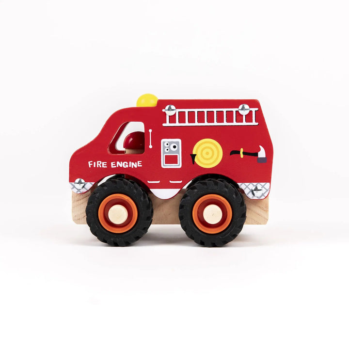 WOODEN FIRE ENGINE