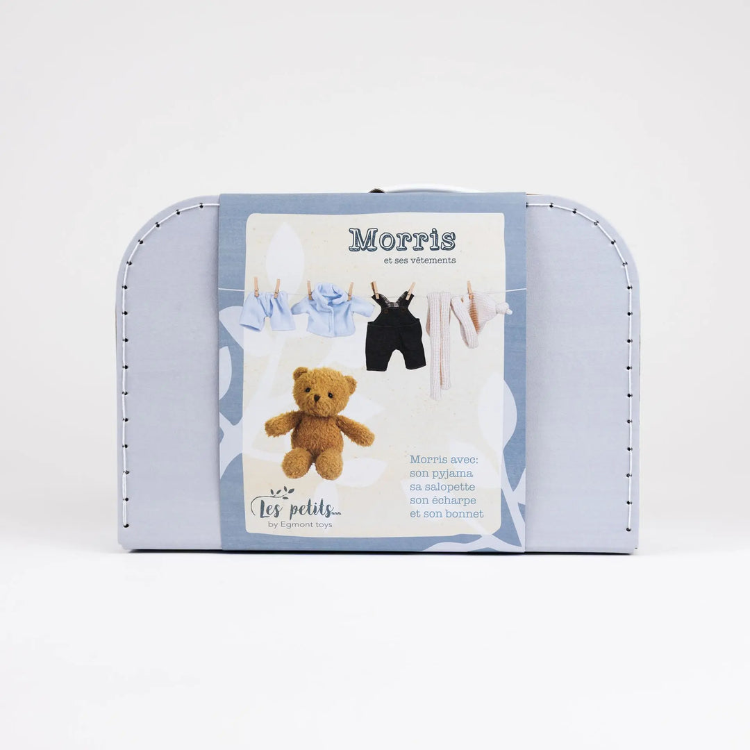 MORRIS WITH CLOTHES IN A CASE
