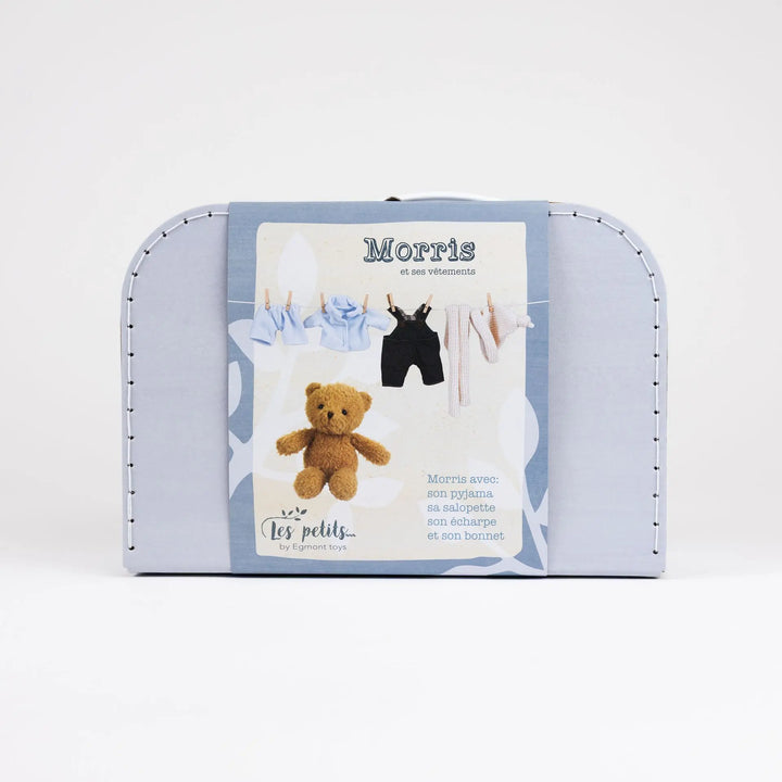MORRIS WITH CLOTHES IN A CASE