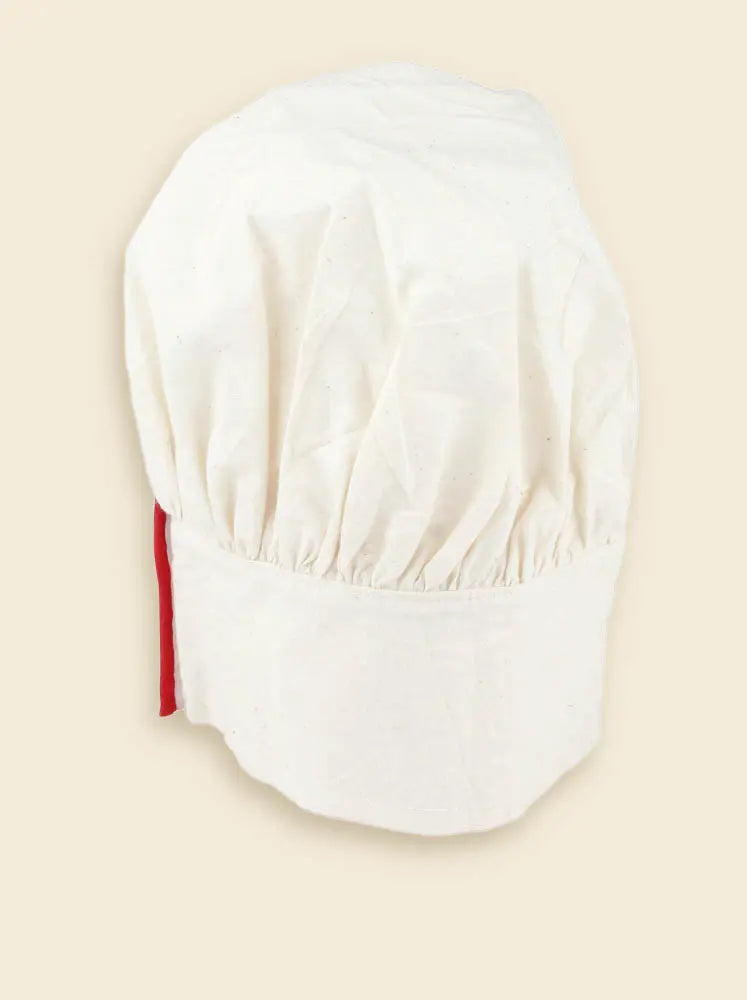 WHITE COOKING HAT