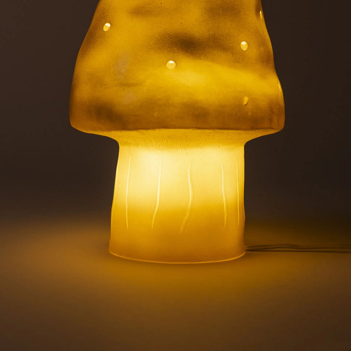 LAMP SMALL MUSHROOM GOLD