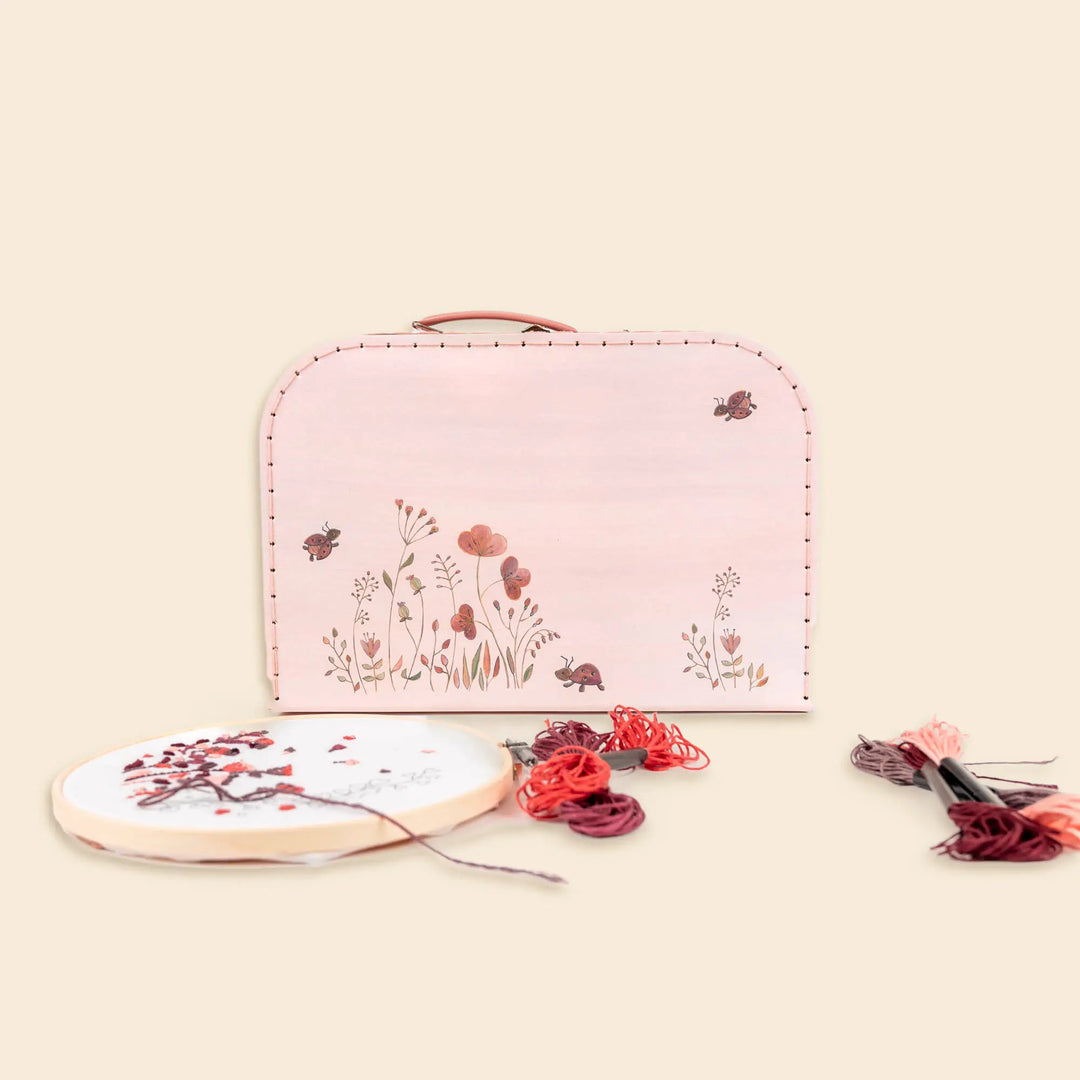 EMBROIDERY KIT LADYBUGS