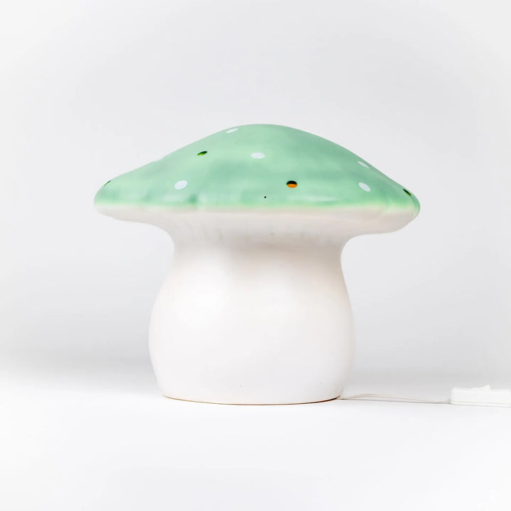 LAMP LARGE MUSHROOM ALMOND
