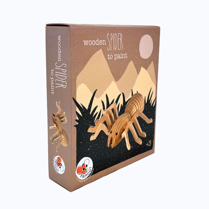 WOODEN SPIDER TO PAINT