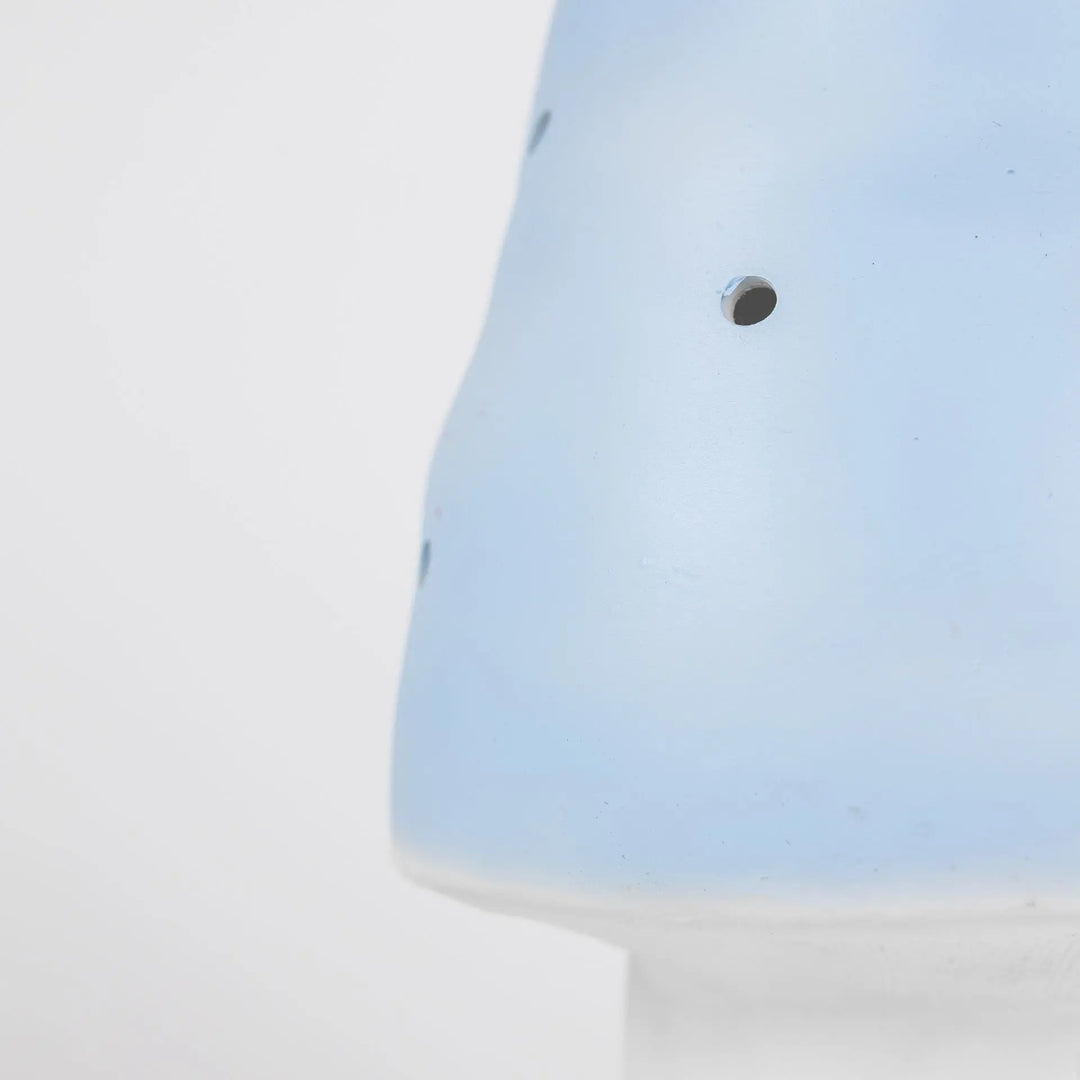 LAMP SMALL MUSHROOM  BLUE