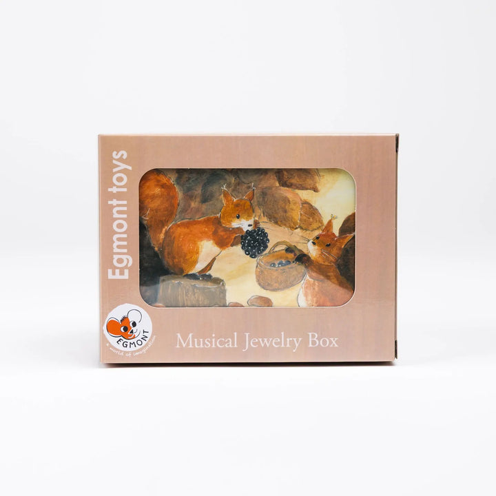 MUSICAL JEWELRY BOX SQUIRREL