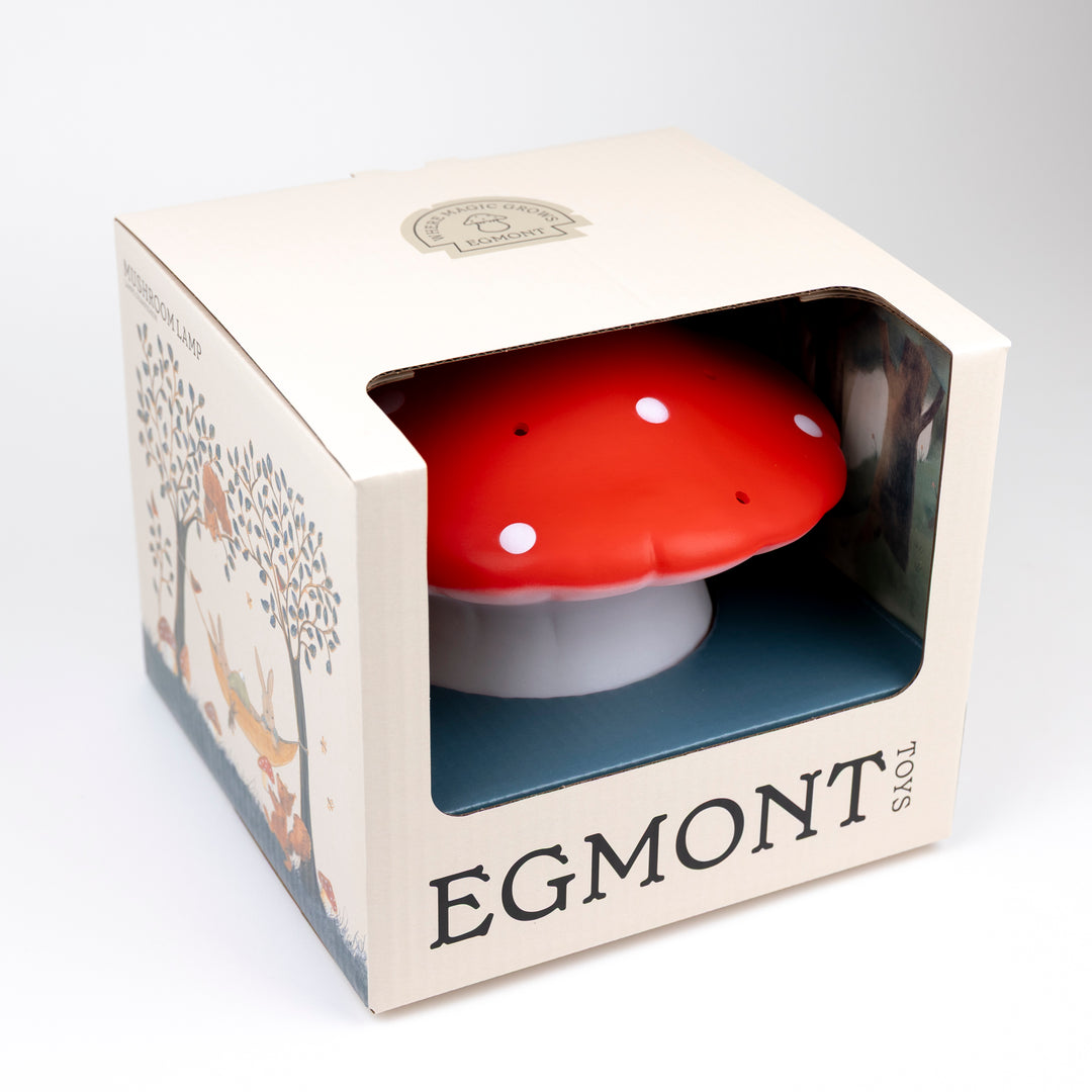 Medium Mushroom Night Lamp, Lila