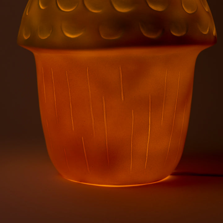 Acorn Night Lamp, Almond