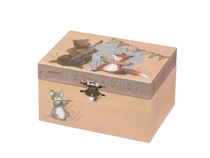 MUSICAL JEWELRYBOX MUSICIANS
