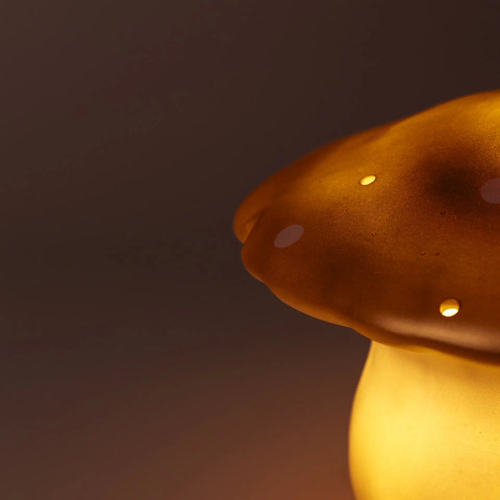 LAMP MUSHROOM MEDIUM COPPER