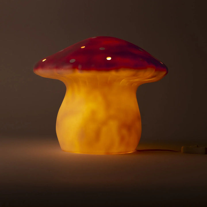 LAMP LARGE MUSHROOM CUBERDON