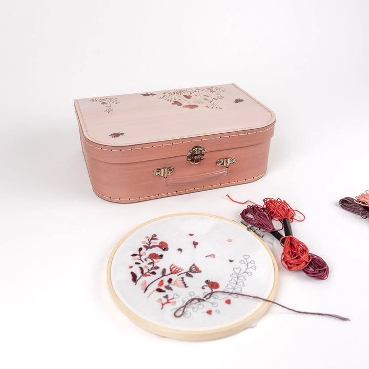 EMBROIDERY KIT LADYBUGS