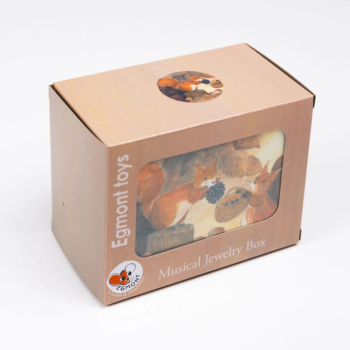 MUSICAL JEWELRY BOX SQUIRREL