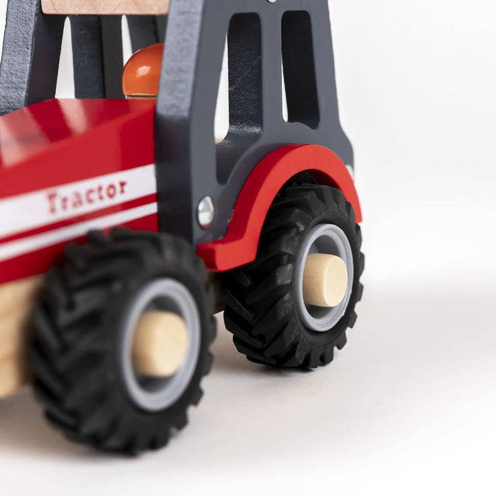 WOODEN TRACTOR