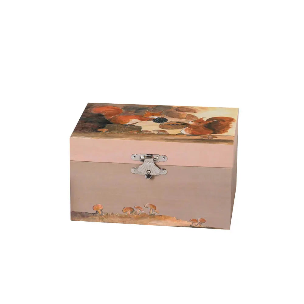 MUSICAL JEWELRY BOX SQUIRREL