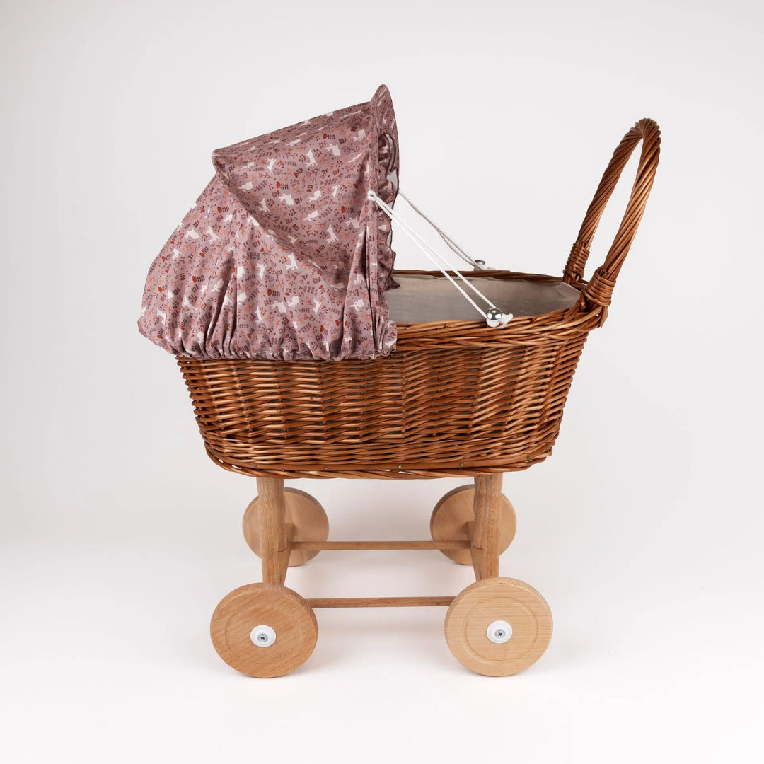 WICKER PRAM RABBIT