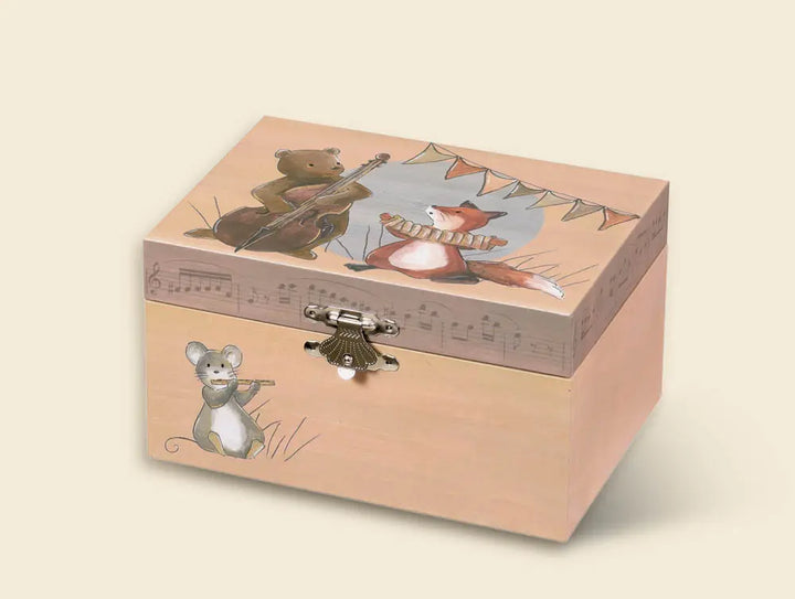 MUSICAL JEWELRYBOX MUSICIANS