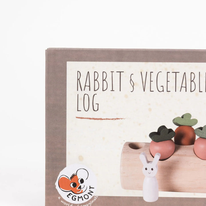 RABBIT AND VEGETABLES LOG
