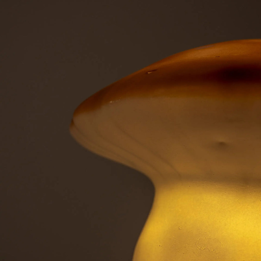 LAMP MUSHROOM MEDIUM CHOCOLATE
