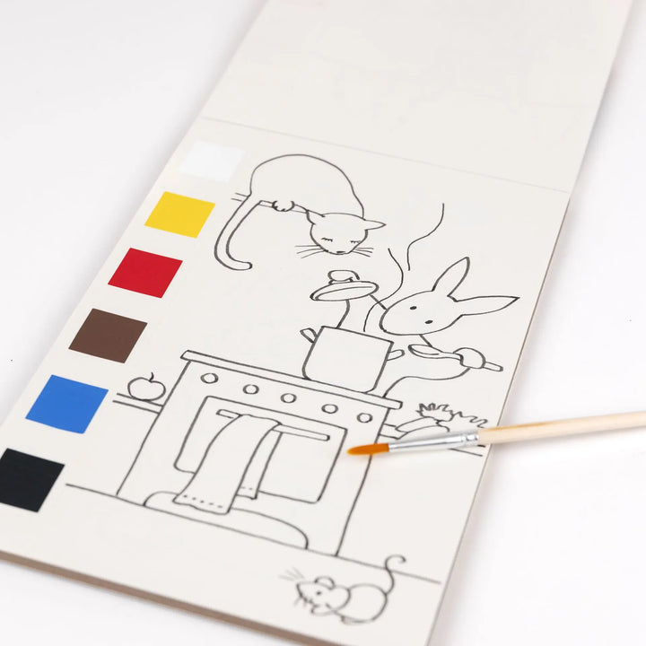 COLOURING BOOK TO PAINT