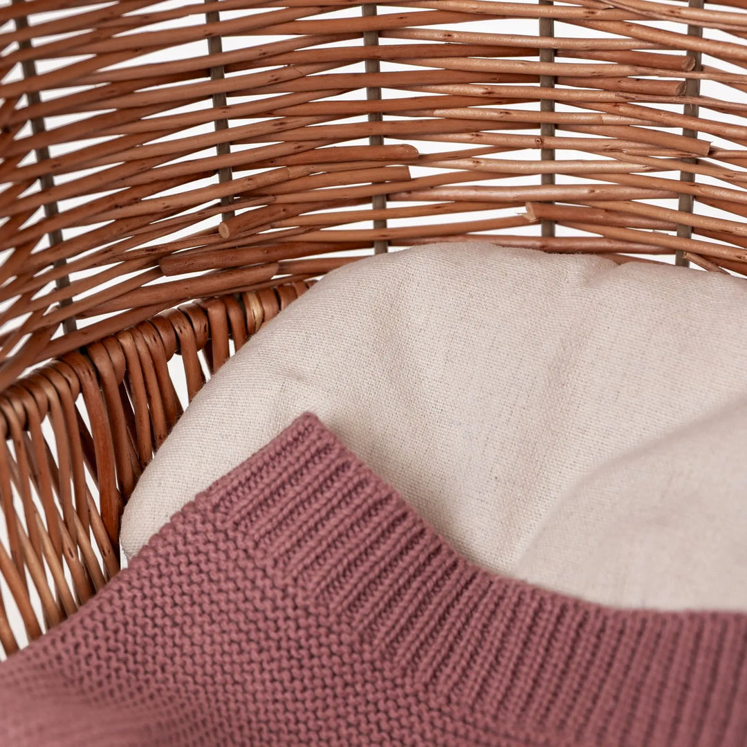 SMALL WICKER PRAM