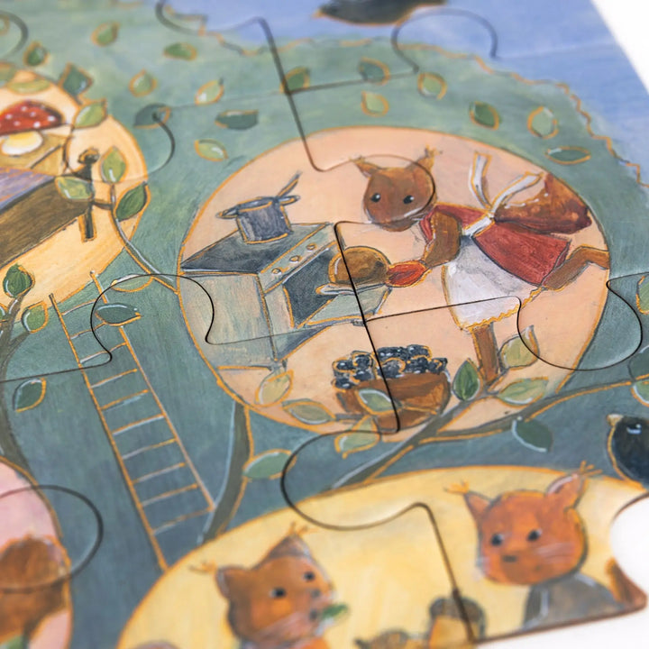 SQUIRREL TREE PUZZLE